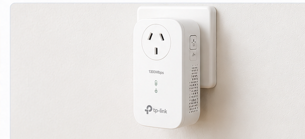 Plug-in Wi-Fi booster or extender